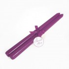 10" Purple Taper Candle Set of 6 Candles Party Supplies for Wedding Sweet 16 Birthdays